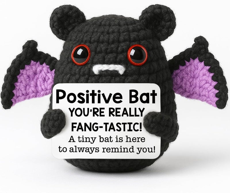 MBL Emotional Inspirational Support for Women - Valentines Galentines Day Motivational Funny Gag Boo Easter Basket Stuffers Spooky Crochet Bat Birthday Gifts for Men Coworkers Friends Colleges Teens - Image 1